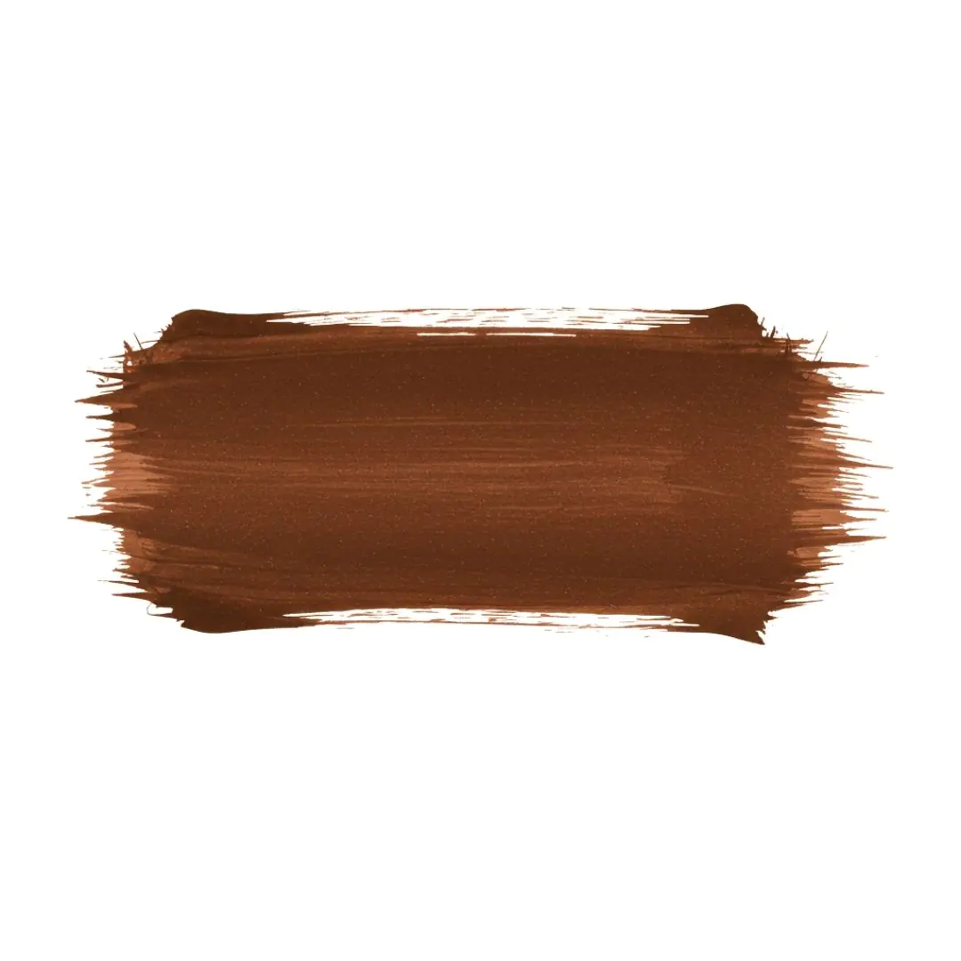 Rich Brown Textured Paint Stroke PNG Clipart