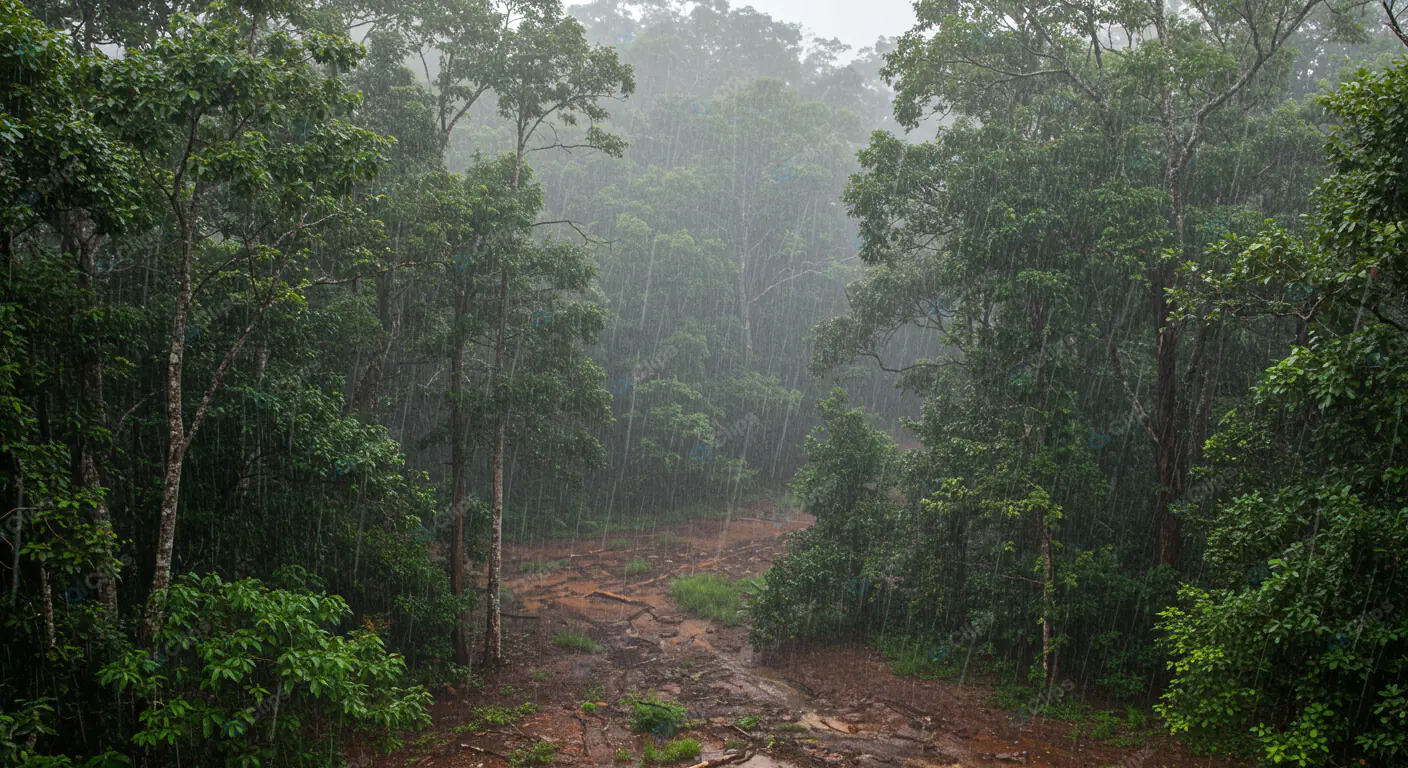 Tropical Rainforest Downpour
