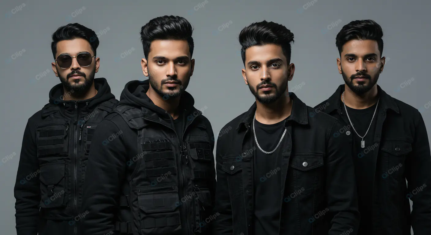 Urban Quartet: Monochrome Masculinity