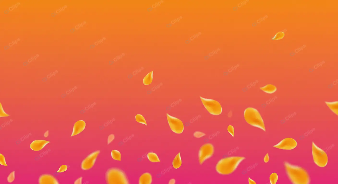 Falling Golden Droplets
