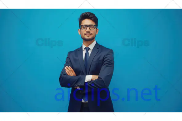 Young Professional Man in Suit Portrait