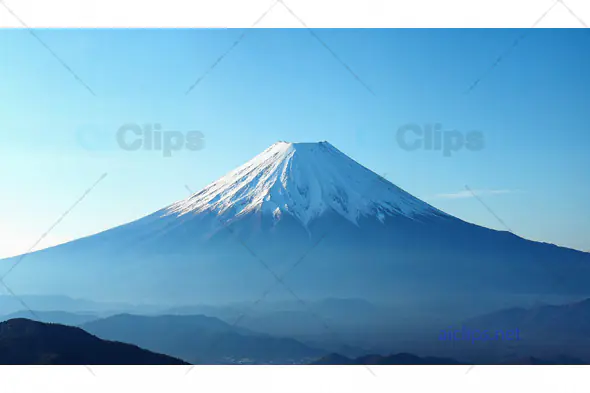 Snow-Capped Mountain Peak