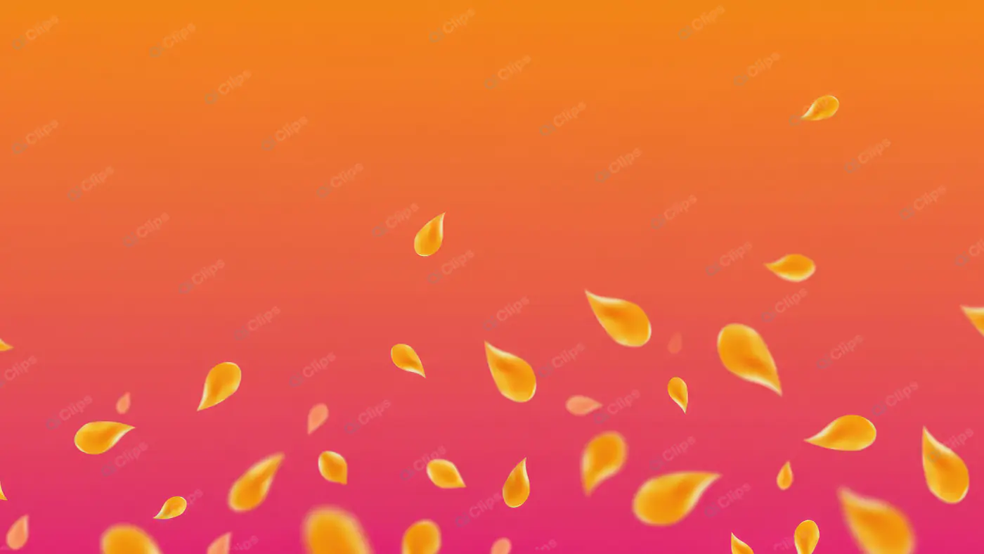Falling Golden Droplets