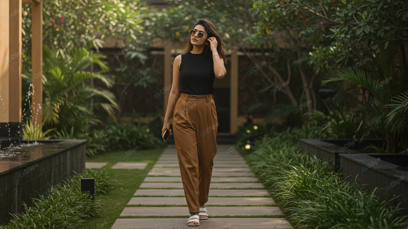 Tropical Chic: Urban Garden Promenade