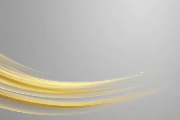 Elegant Curved Yellow Strokes Minimal Background Animation