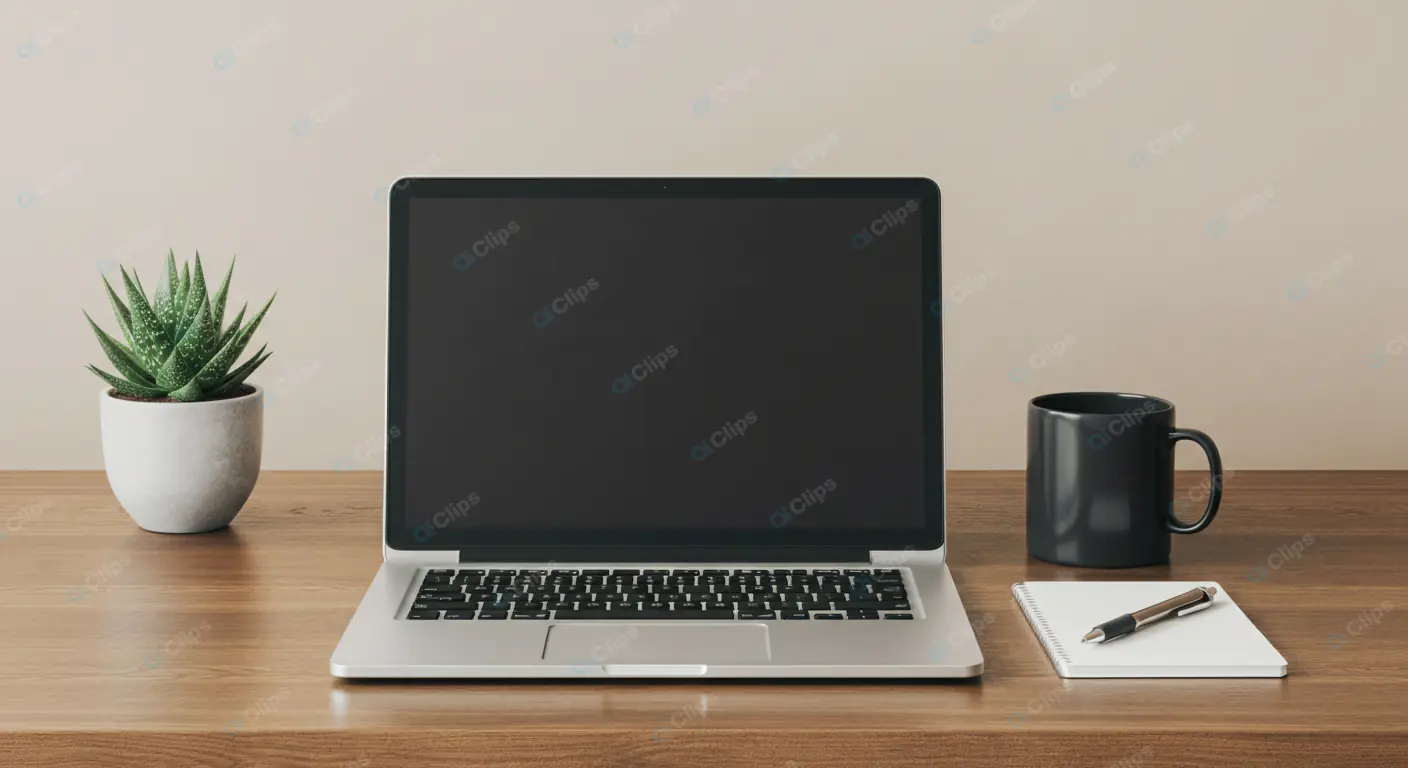 Modern Minimalist Workspace Setup