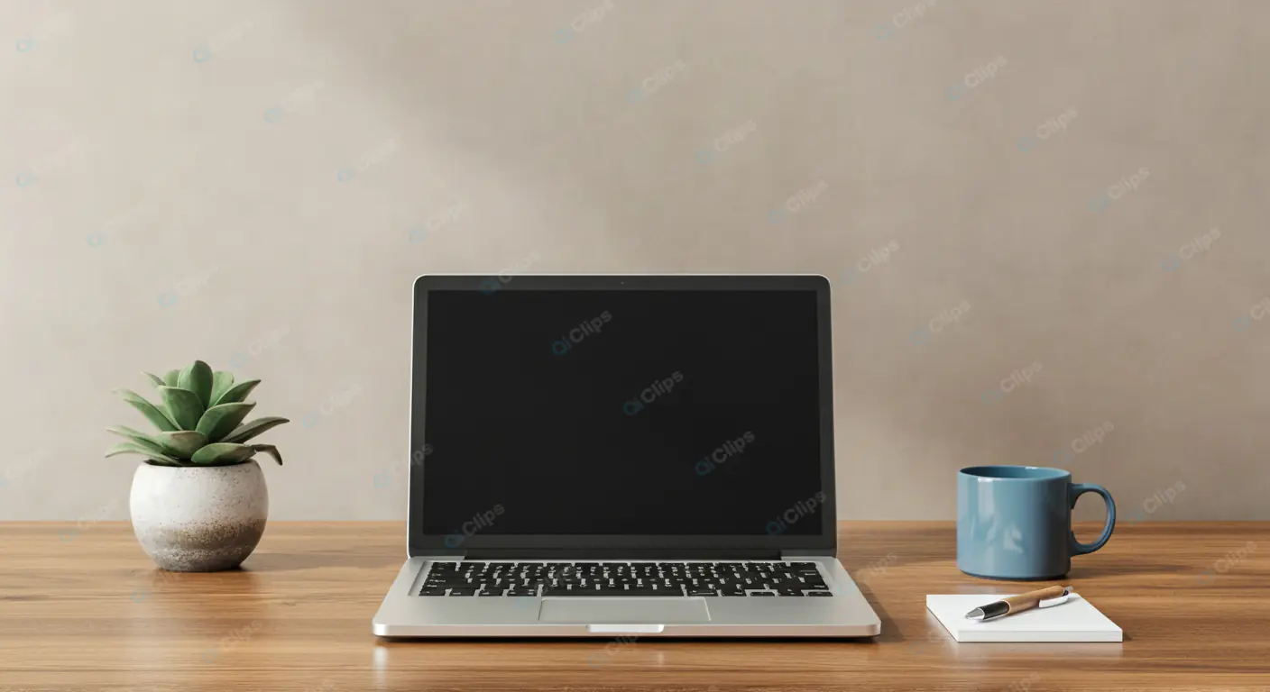 Minimalist Work-from-Home Setup