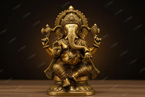 Luminous Ganesha Statue