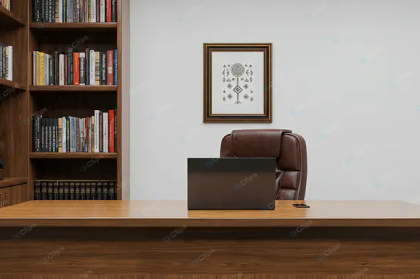 Scholarly Home Office Setup
