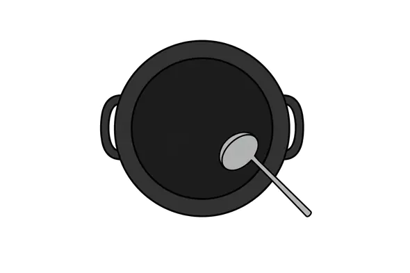 Minimalist Cookware Vector Icon
