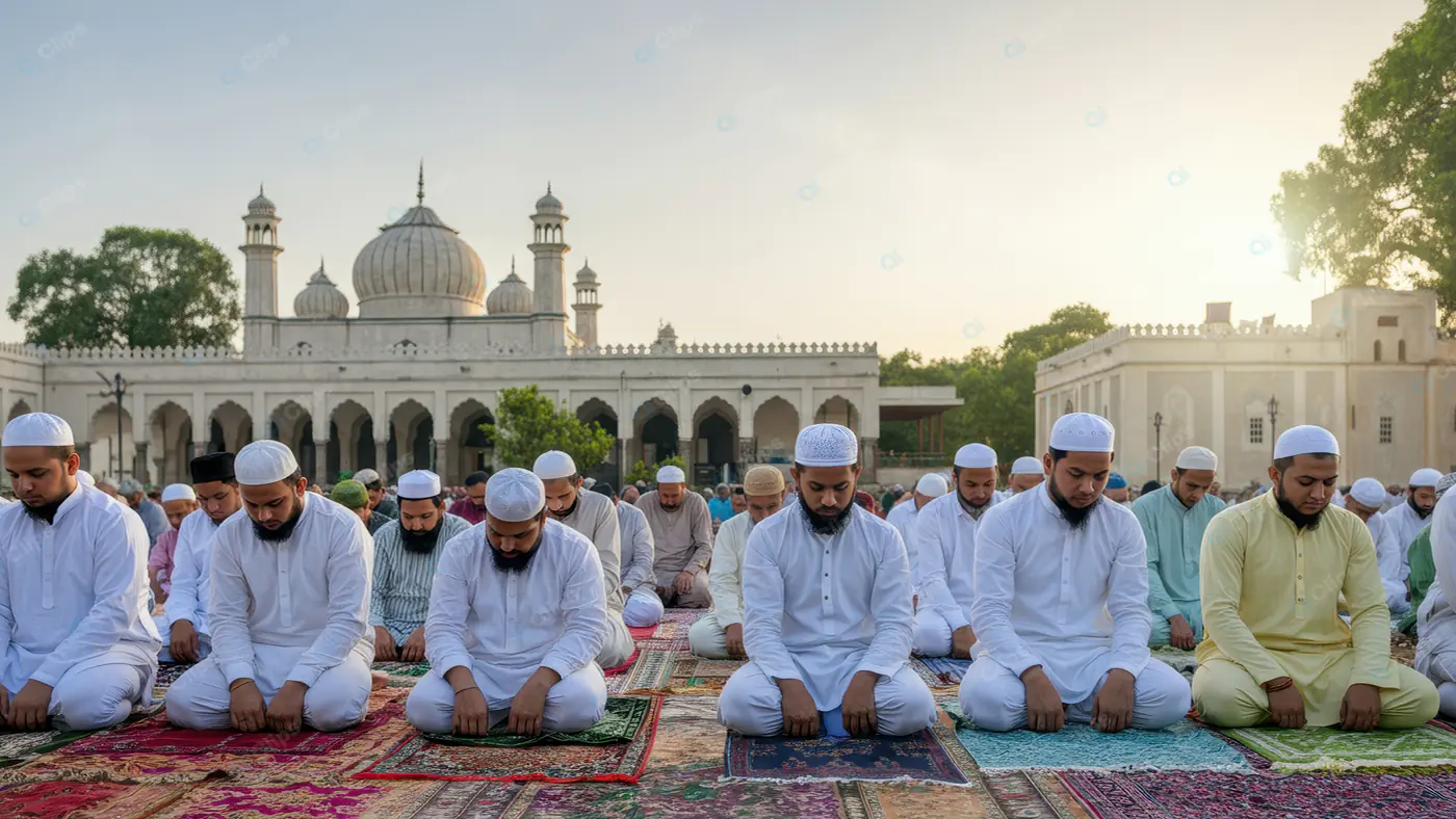 Enhanced Communal Prayer at Historic Mosque