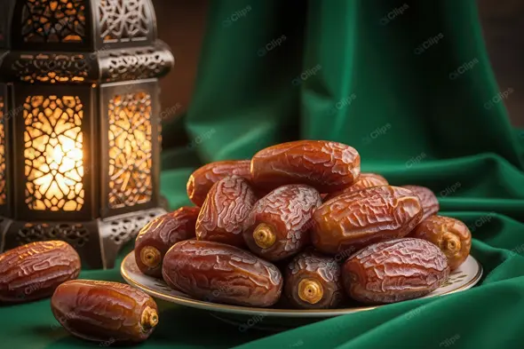 Sacred Dates with an Arabic Lantern