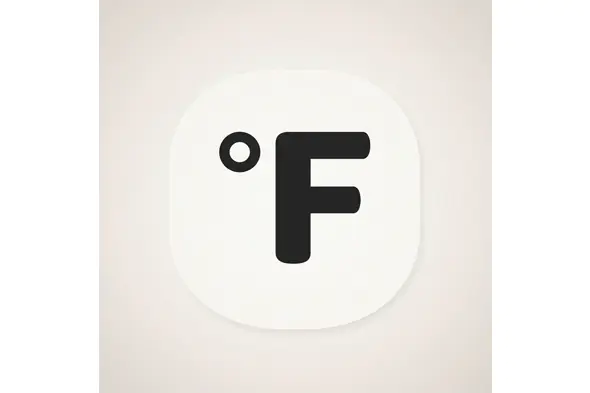 Fahrenheit Temperature Icon