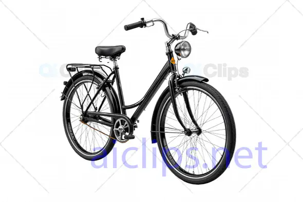 Classic City Bicycle 3D Model