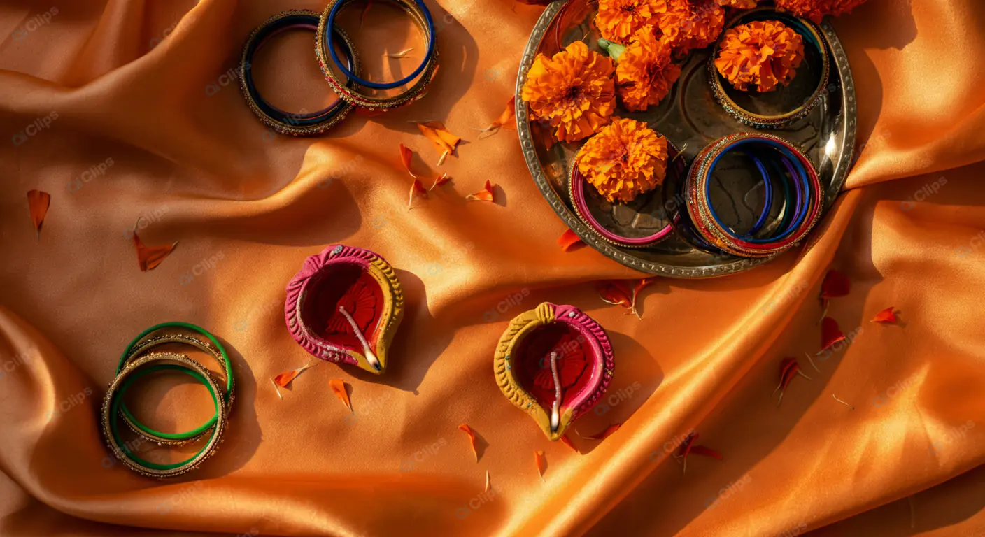 Festive Diwali Decor Elements