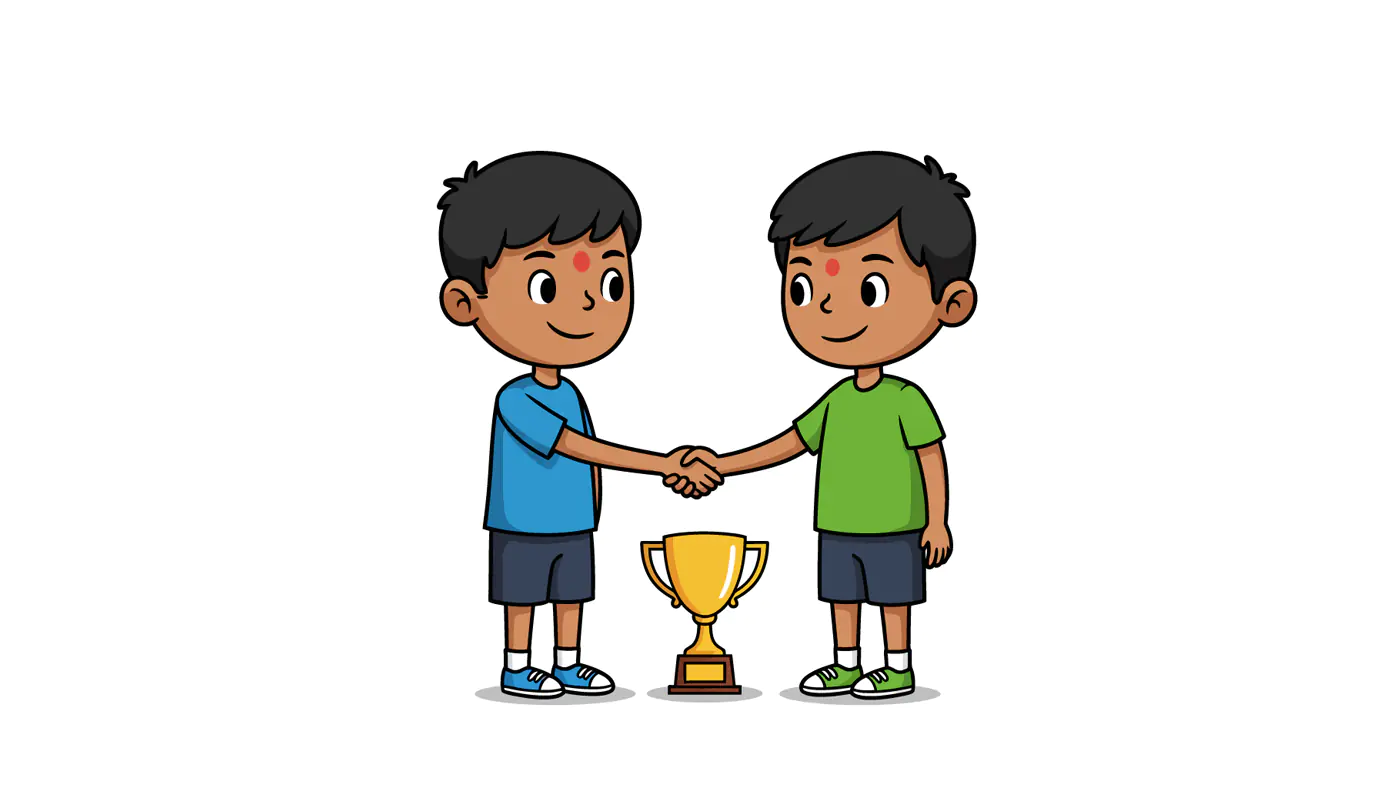 Sportsmanship Vector Illustration