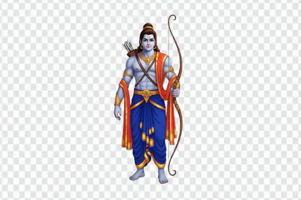 Shri Ram  Divine Archer PNG