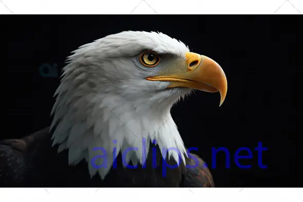 Bald Eagle Close-Up Profile