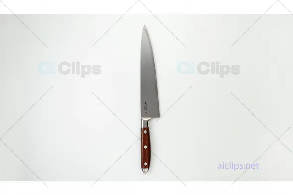 Chef Knife with Wooden Handle