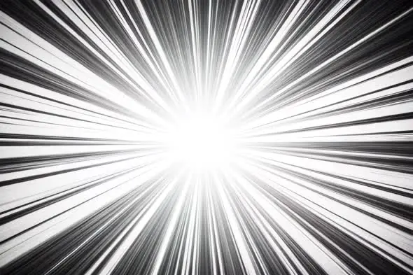 Dynamic Radial Speed Lines