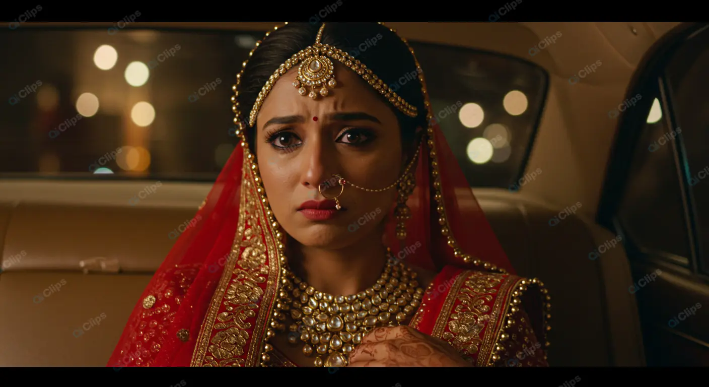 Emotional Bride: Wedding Journey Tension