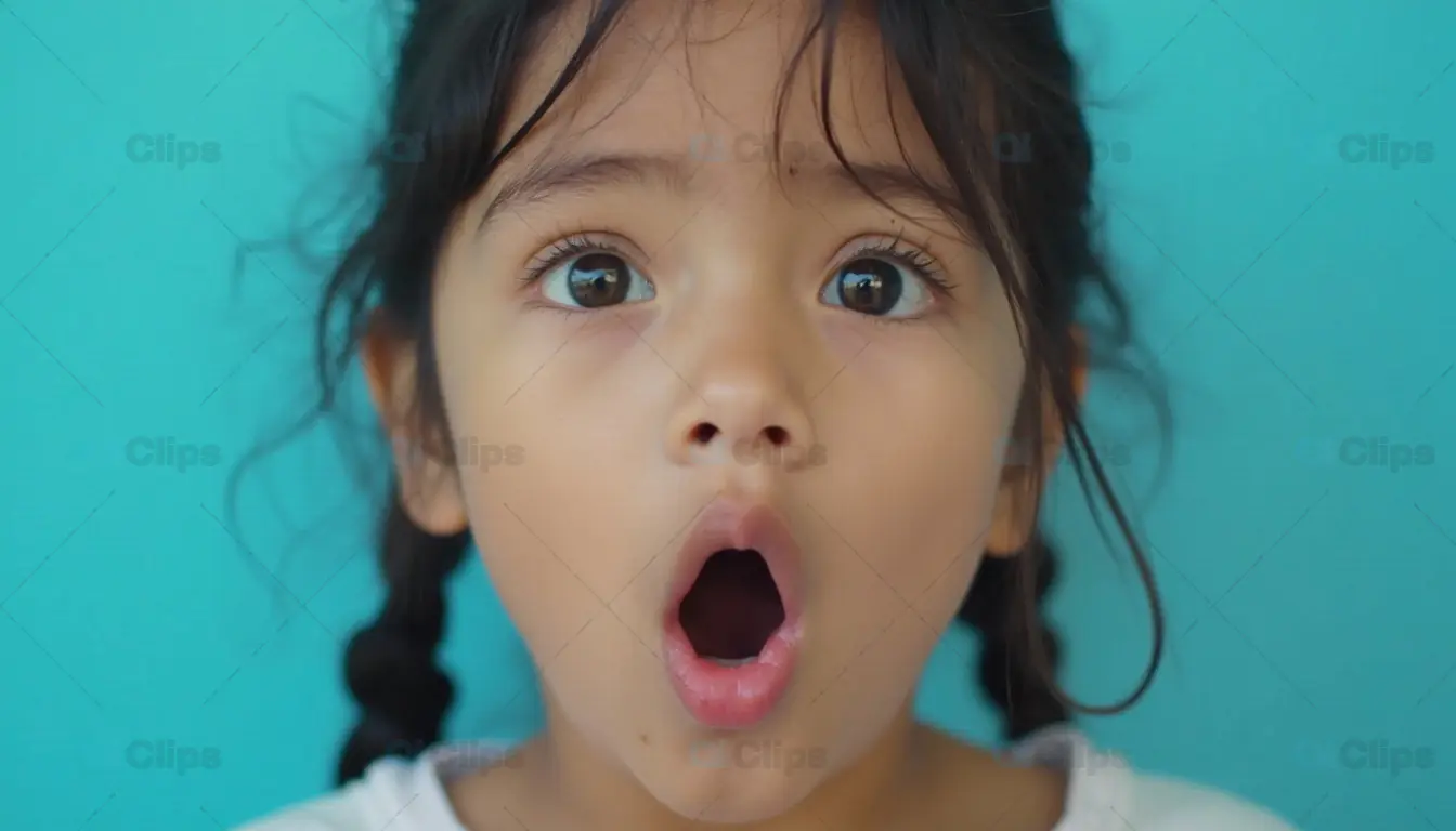 Surprised Girl Reaction