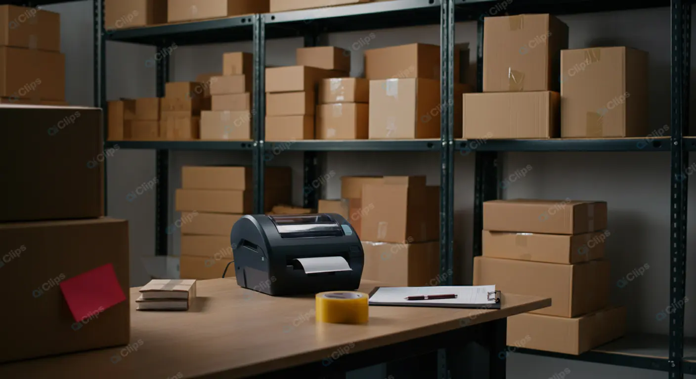 E-commerce Fulfillment Center Workspace