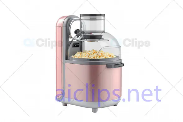 3D Modern Popcorn Maker Model