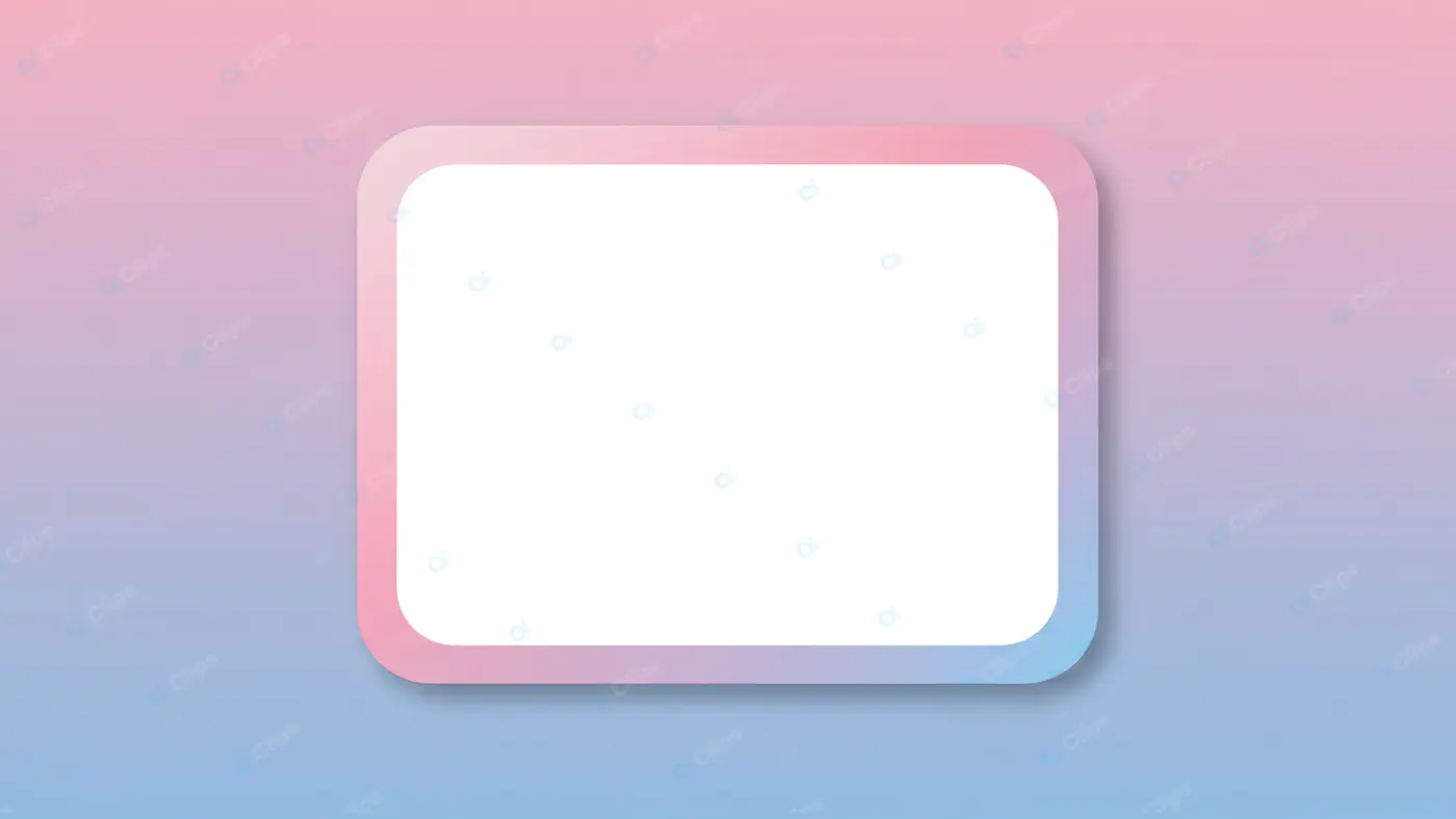 Pastel Frame Template