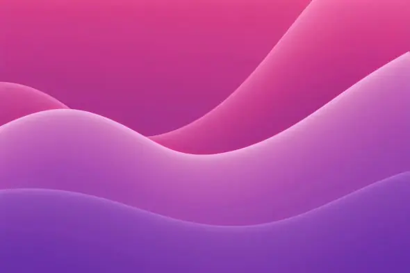 Undulating Magenta Waves