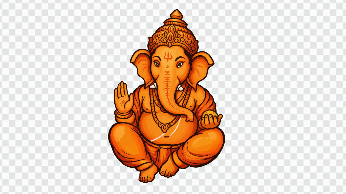 Auspicious Lord Ganesha Spiritual Icon PNG Clipart