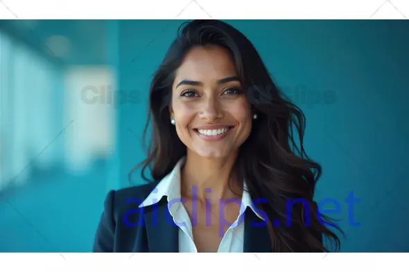 Smiling Confident Businesswoman Portrait