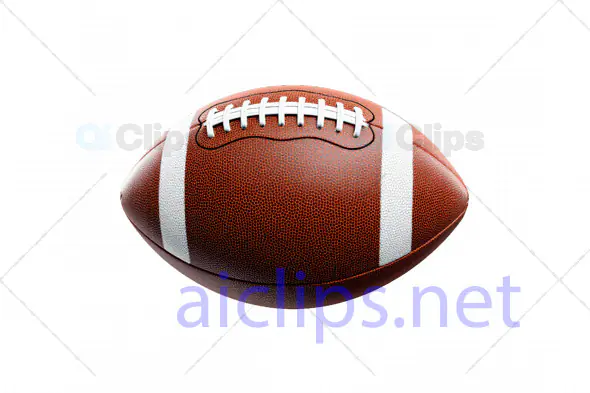 3D Realistic American Football Model