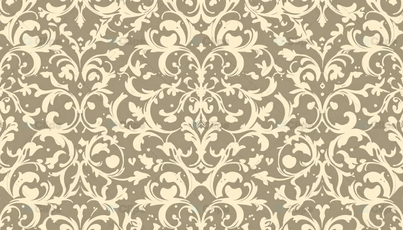 Elegant Vintage Floral Pattern