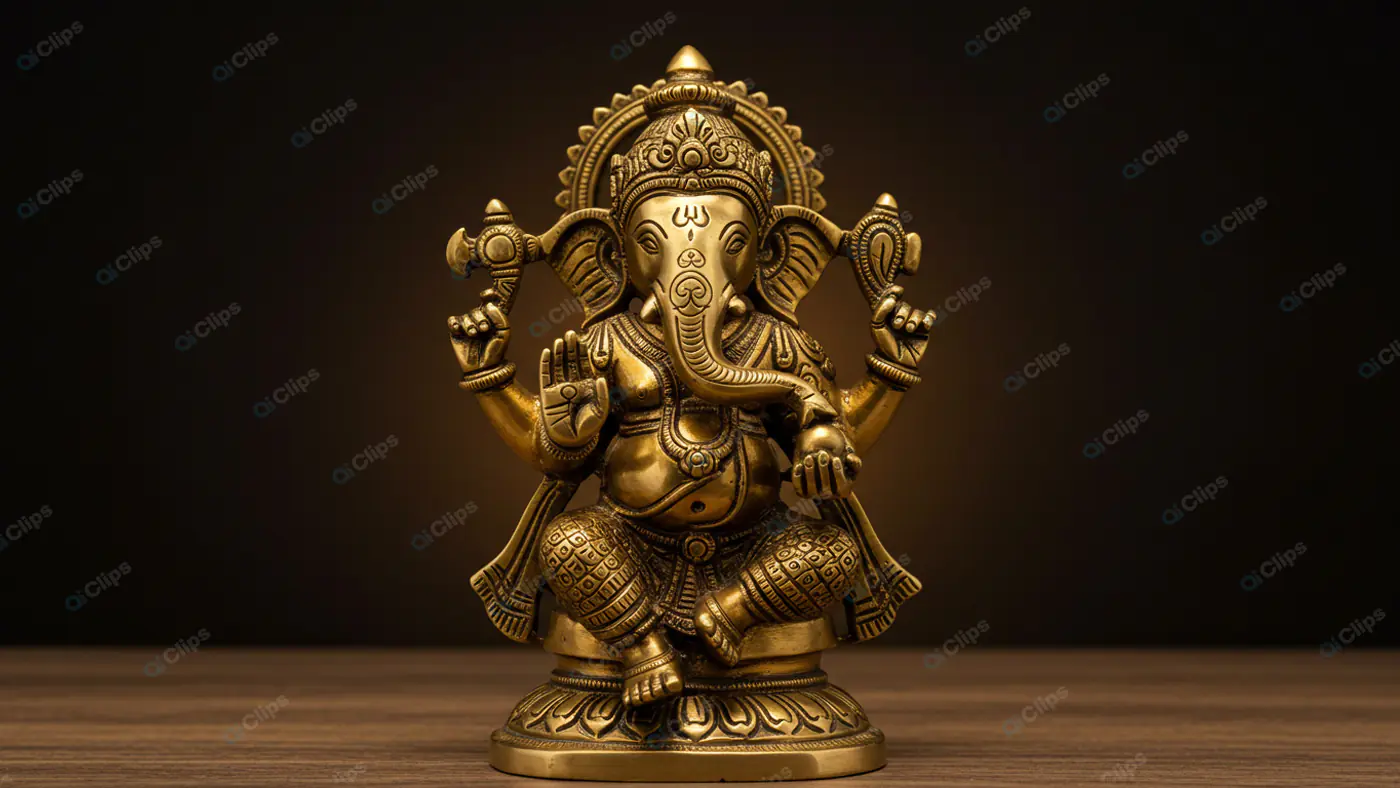 Luminous Ganesha Statue