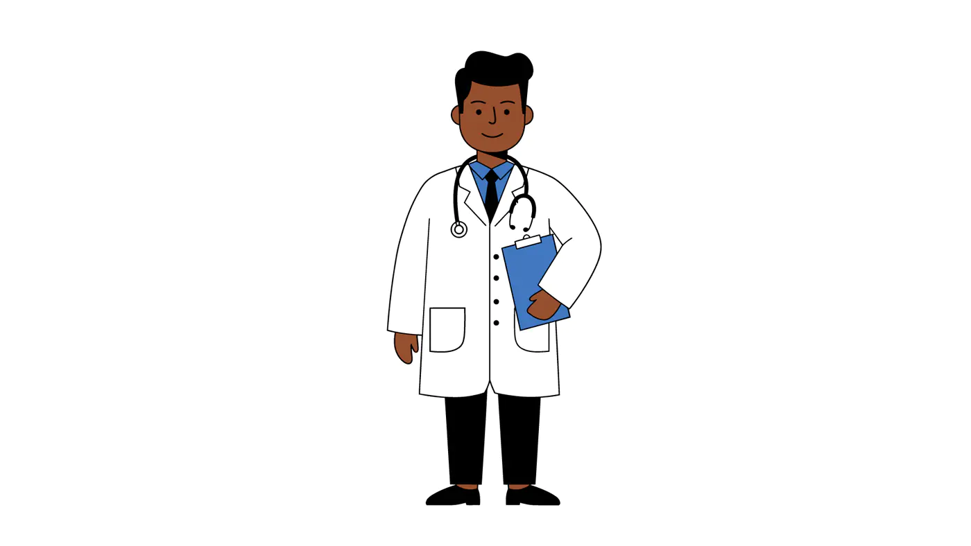 Medical Professional Vector Illustration