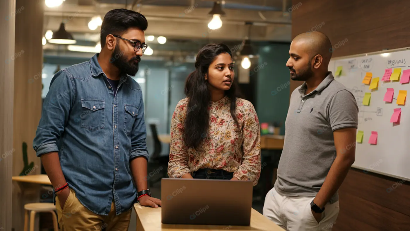 Diverse Startup Team Collaboration