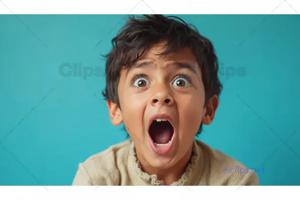 Surprised Child Expression