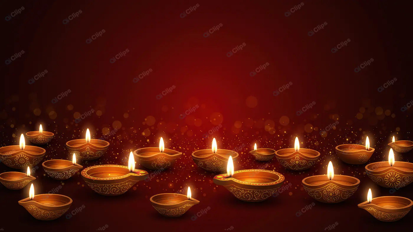 Diwali Diyas Illumination