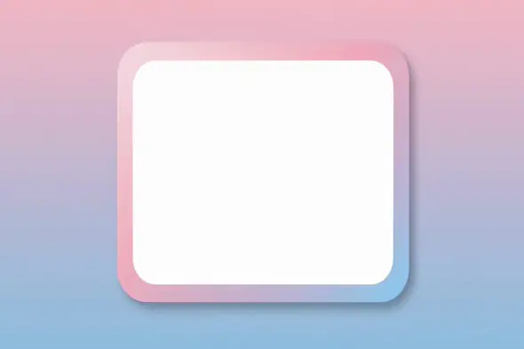 Soft Pastel Gradient Frame Elegant Social Media Background