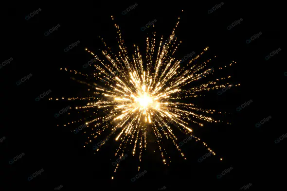 Radiant Gold Starburst