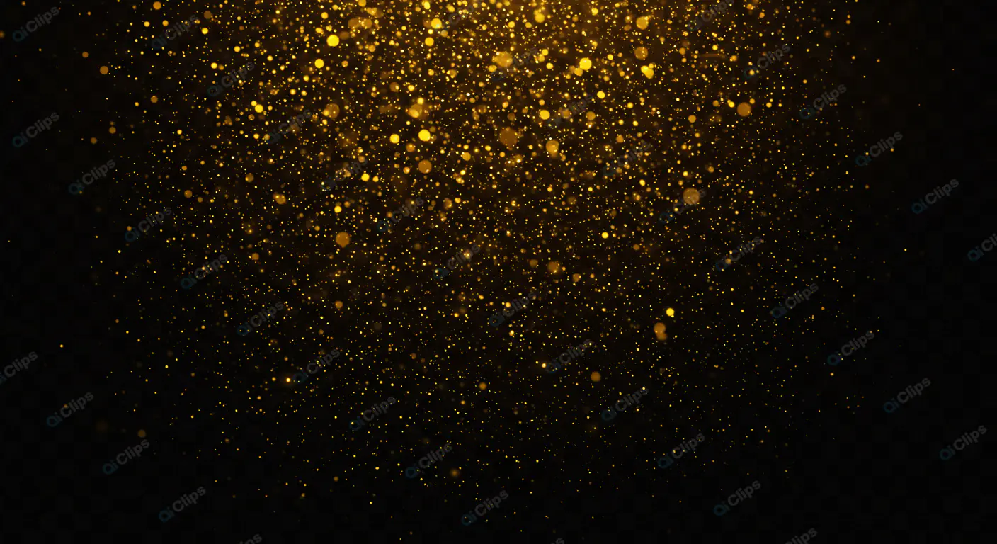 Celestial Gold Dust Shower