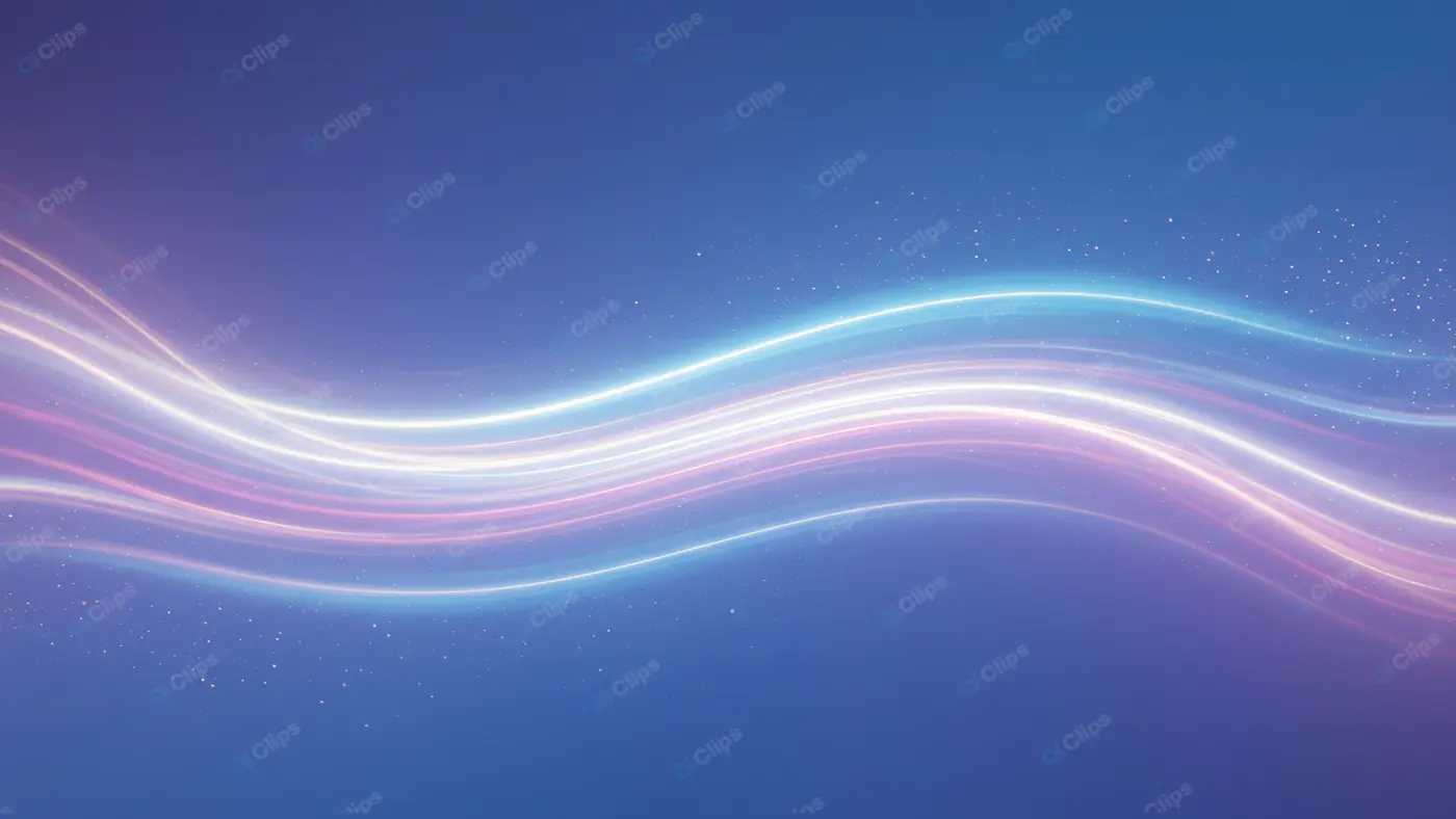 Ethereal Light Wave Symphony