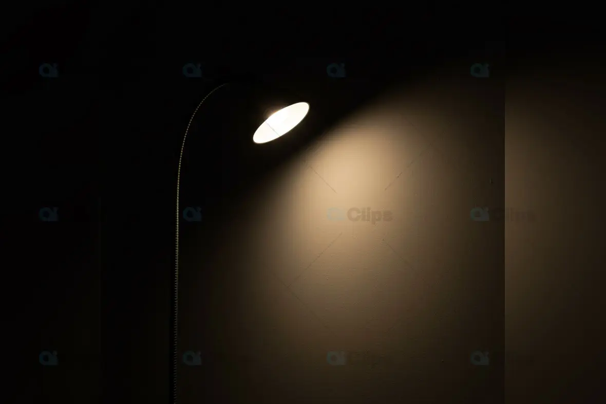 Modern Wall Lamp Mockup with Soft Glow