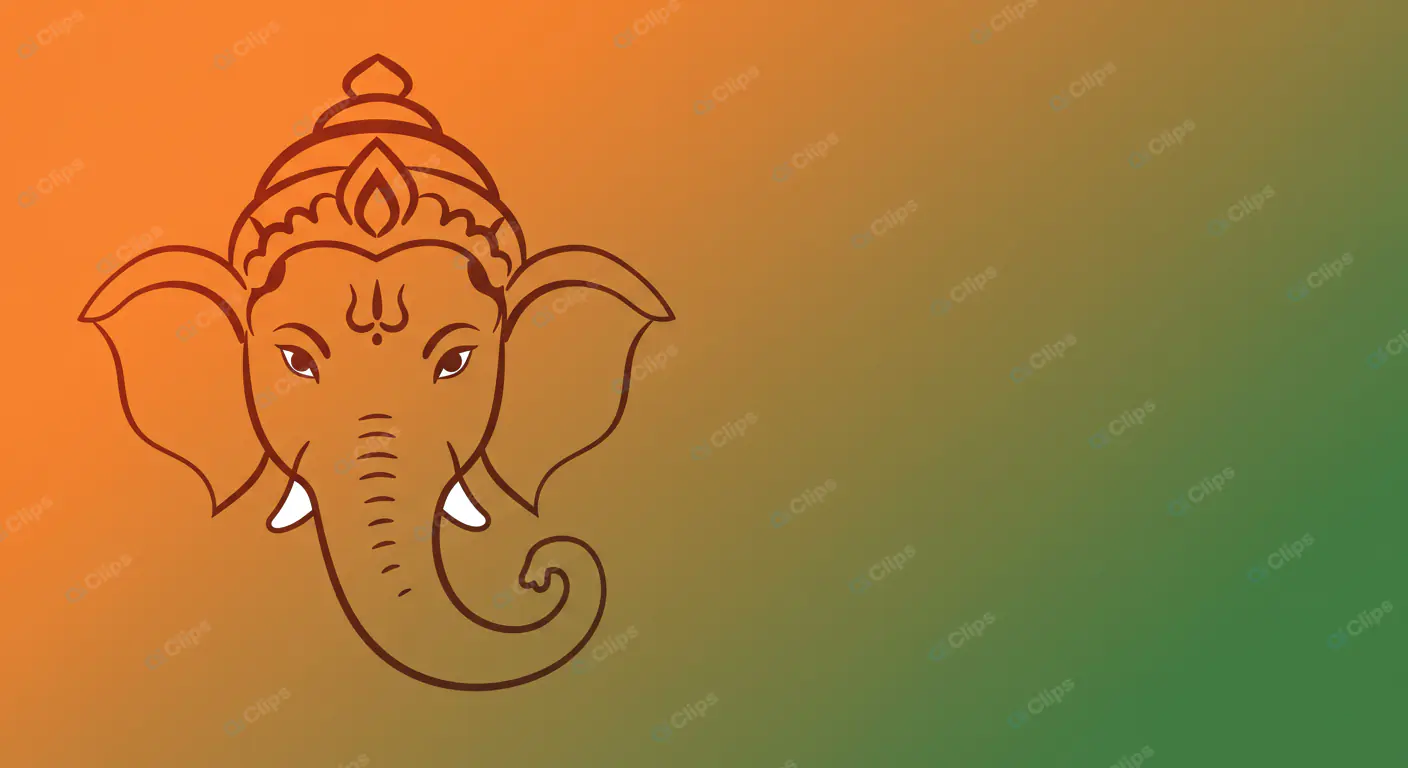 Vibrant Ganesha Illustration