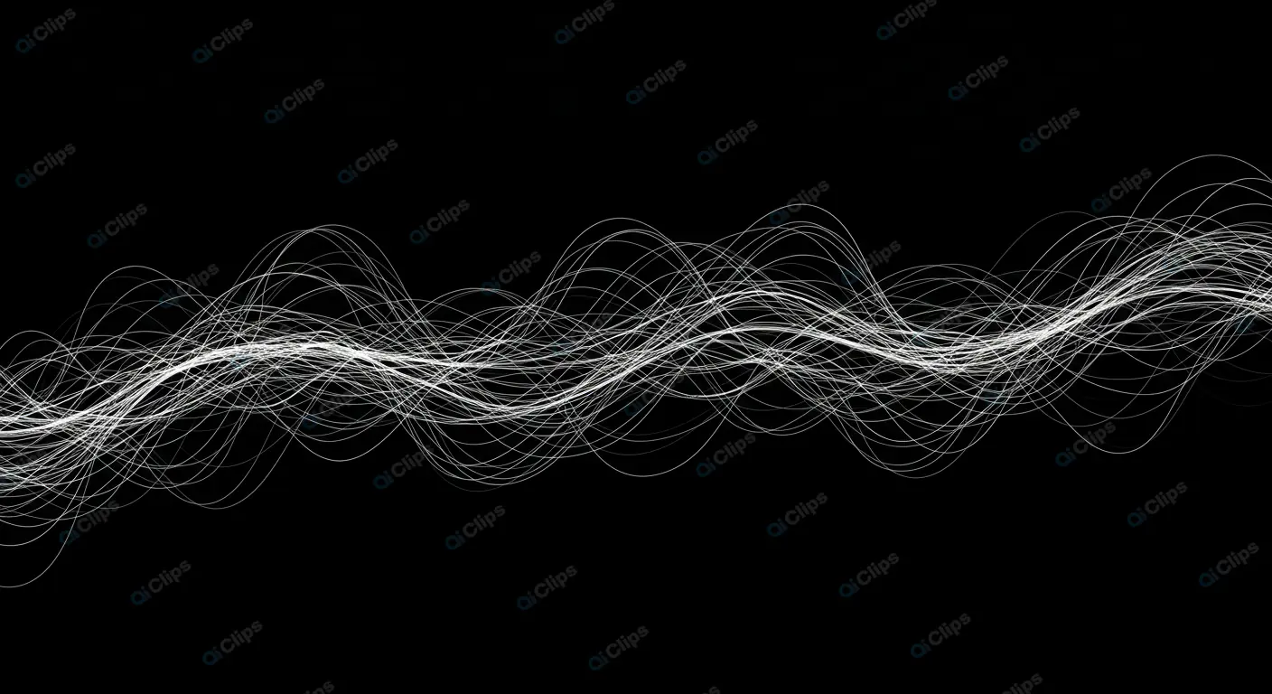 Ethereal White Waveform