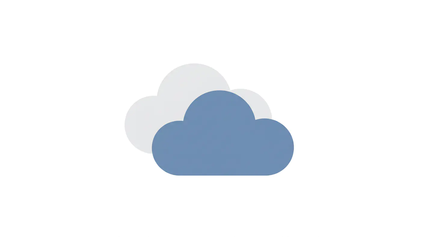 Dual Cloud Weather Icon