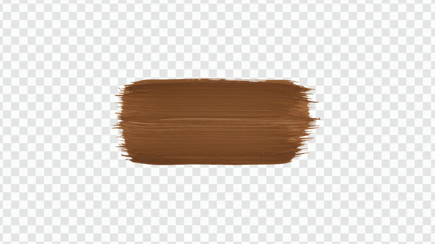 Rich Brown Paint Stroke Texture PNG Clipart