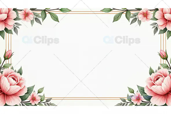 Floral Border Design