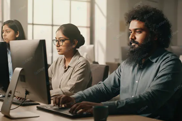 Diverse Tech Team Collaboration